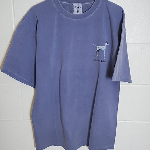 Dalmation Dog Thick Washed Cotton Graphic Humorous T-shirt Antique Truck Chicken - Picture 13 of 13